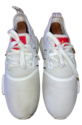 Adidas Originals NMD R1 Tokyo Sneaker FY1159 White Red Athletic Shoes Mens  6.5US | eBay