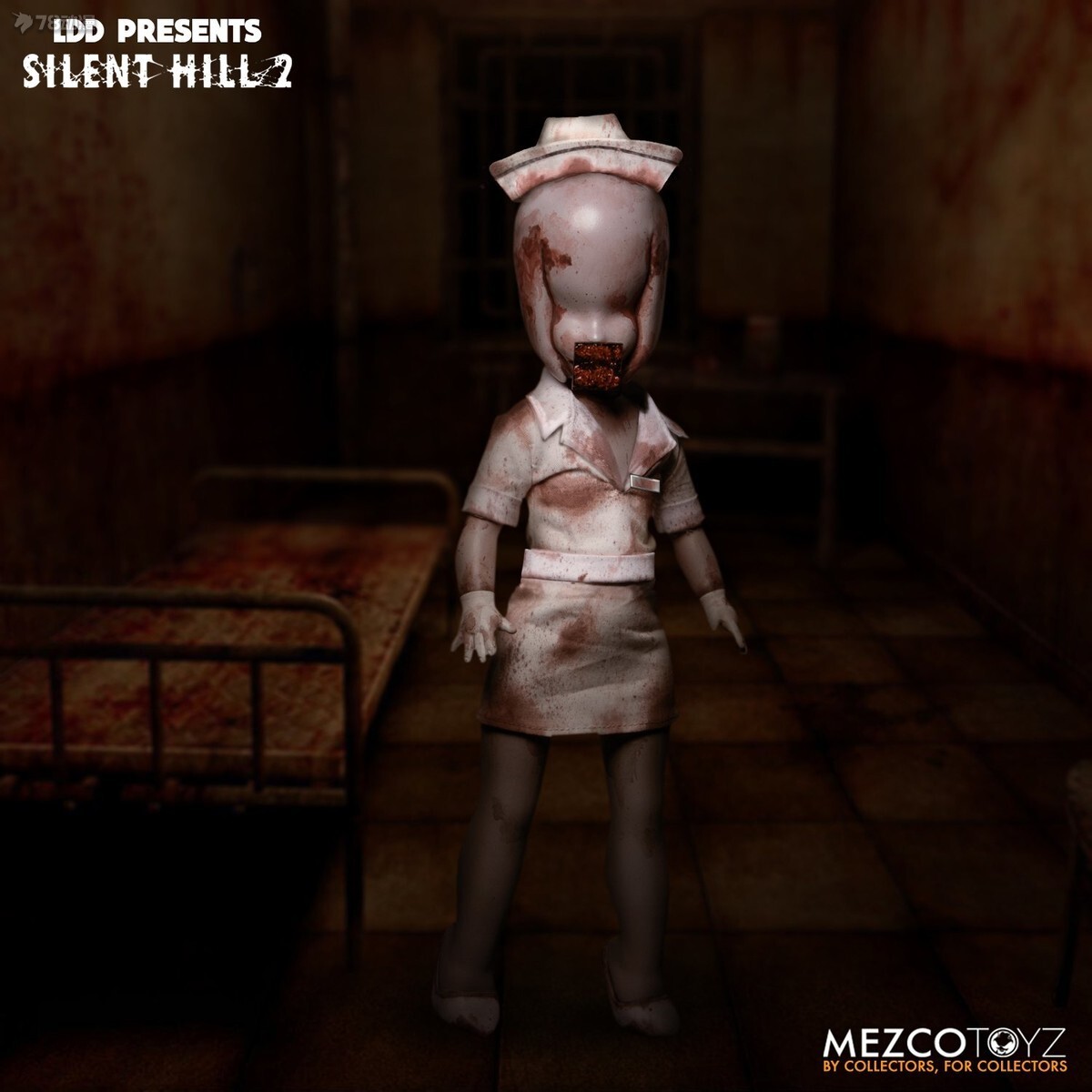 Mezco 10in Ldd Game Series Silent Hill 2 the Bubble Head Nurse