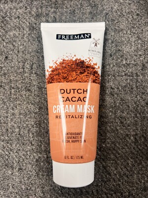 FREEMAN DUTCH CACAO CREAM MASK  6oz New