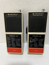 Vintage Archer Senior Space Patrol Set Walkie Talkies 1973 RadioShack Untested