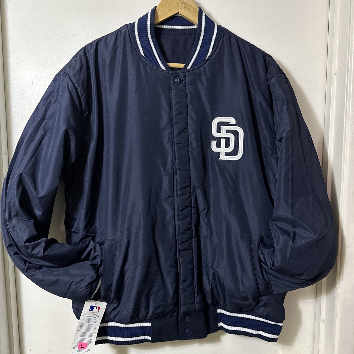 San Diego Padres ジャケット San Diego Padres 90s Brown Satin Jacket - Paragon Jackets