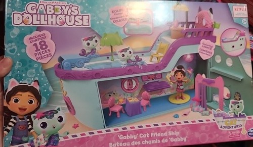 Gabby’s Dollhouse Cat Friend Ship Cruise Boat + random bonus Gabby Set, puzzle - Picture 2 of 15