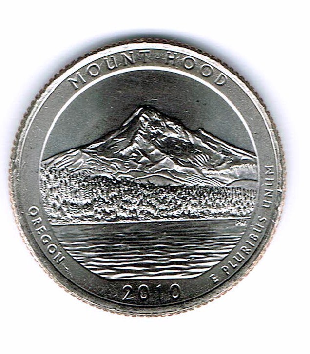 2010-D Brilliant Uncirculated Mount Hood National Forest Quarter Coin!