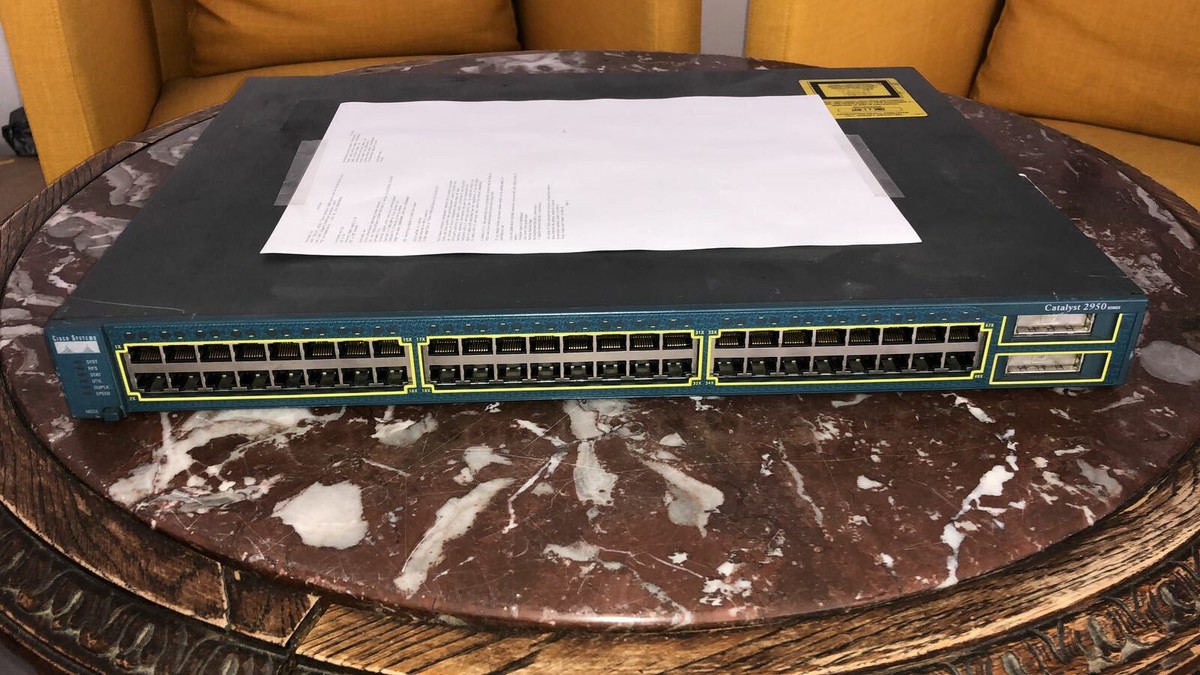 Cisco Catalyst 2950 48-Port Ethernet Switch WS-C2950G-48-EI | eBay