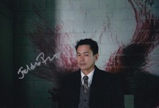 JOEL DE LA FUENTE signed Autogramm 20x30cm HEMLOCK GROVE in Person autograph COA