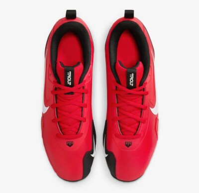 Nike Force Trout 9 Keystone Baseball CleatsMens‎ 12 Red White  FB9728-600 NIKE FORCE TROUT 9 KEYSTONE  main image 3