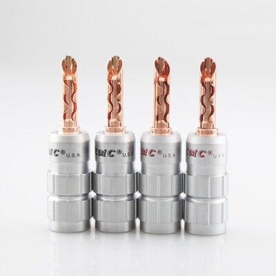 CMC Speaker Amplifier Banana Plug HiFi Audio Connector Terminal For Binding Post