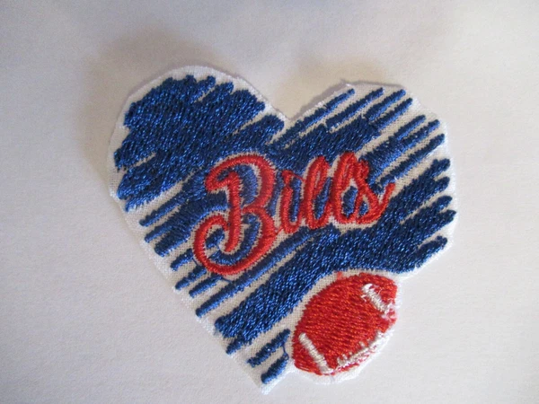 Bills Patch Iron on or sew on embroidery 2"