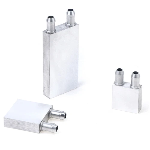 Primary Aluminum Water Cooling Block Heat Sink System For PC Laptop CPU