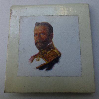 Promotional Gift Mini Note Book with Pencil Mirror Leather Pre 1945 Friedrich III