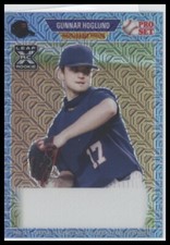 #BA-GH1 Gunnar Hoglund 2021 Leaf Metal Draft Blue Mojo Unsigned Proof