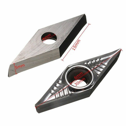 10Pcs Wendeschneidplatten für ALU Stahl oder Edelstahlbearbeitung DCMT/CCMT/RPMT - Bild 32 von 126