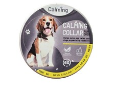 60 Day Calming Collar For Dogs Anti Stress Anti Anxiety Fits Neck Up To 25"