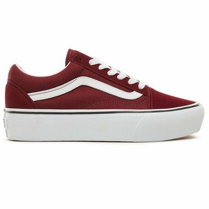 vans old skool platform bordeaux