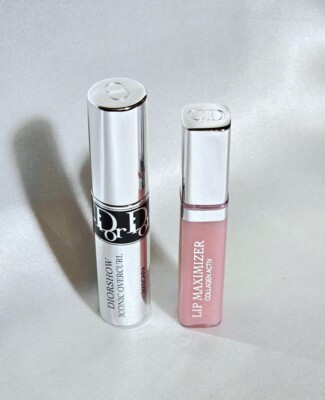 Dior Diorshow Black Mascara + Lip Maximizer LARGE Sample 001 4 ml / 0.13 oz Set