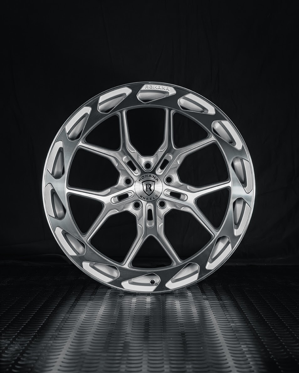 20” ROHANA RFX19 MACHINE SILVER WHEELS RIMS FOR AUDI A4 S4 20X9