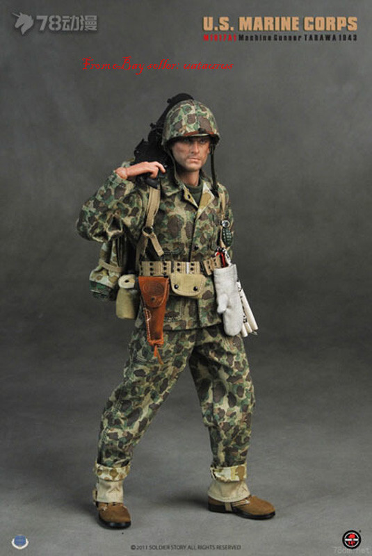 USMC フィギュア Perfact Soldierstory Ss049 U.S. Marine Corps M1917a1 Machine