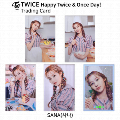 TWICE サナ 痛バ トレカ once day Twice サナ 缶バッジ once day - メルカリ