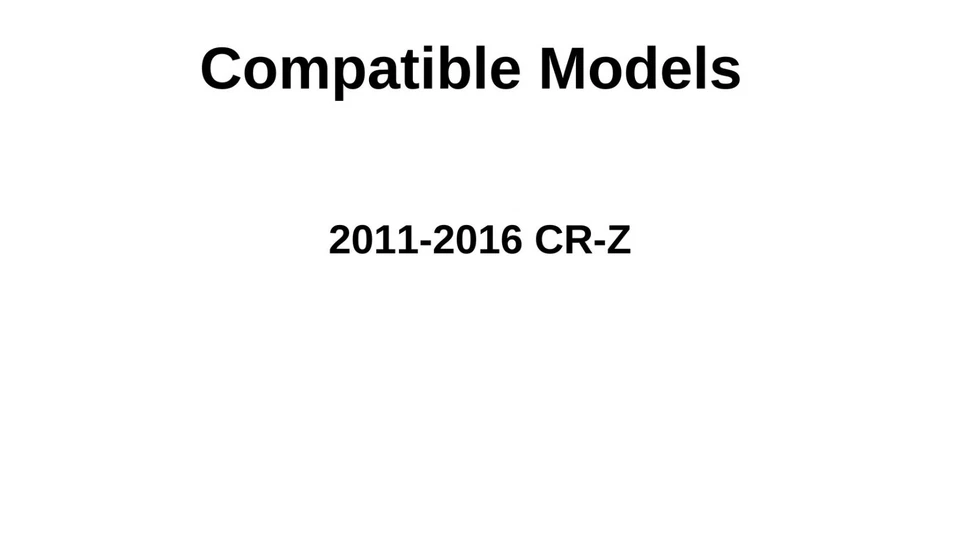 Fits 2011-2016 Honda CR-Z Coupe Passenger Side Right Front Door Window Glass Foto 3 de 4