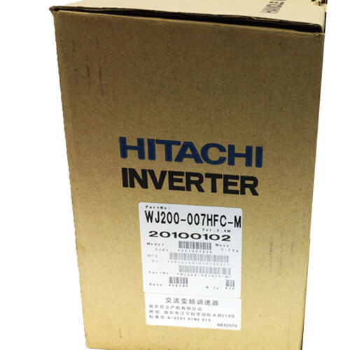 New & Genuine HITACHI WJ200-007HFC-M SJ200 Frequency Converter Inverter 0.75KW - Picture 2 of 4