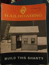 Scale Railroading Magazine October 1970 Good condition