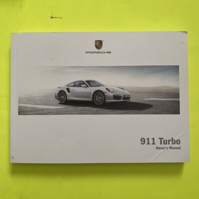 2015 Porsche 911 Coupe Turbo / S Owners Manual PCM Navigation