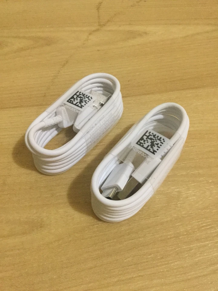 2 X New Original Genuine Samsung Note 8 Samsung S8 Plus OEM USB -C Cable Charger - Image 2 of 4