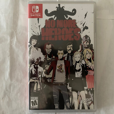 No More Heroes (Nintendo Switch, 2021), Limited Run-NEW, Sealed