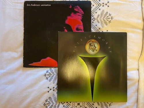ex-Yes LPs x 2: Jon Anderson - Animation/Patrick Moraz