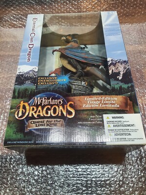 McFarlanes Dragons Quest for the lost King Serie2 PVC ca.25cm ltd.Edt.*NEU & OVP