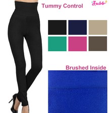 High Waist Thick Winter Tummy Control Skinny High Waist Fleece Legging Pants