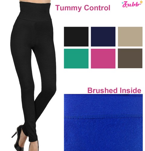 High Waist Fleece Legging Pants | eBay