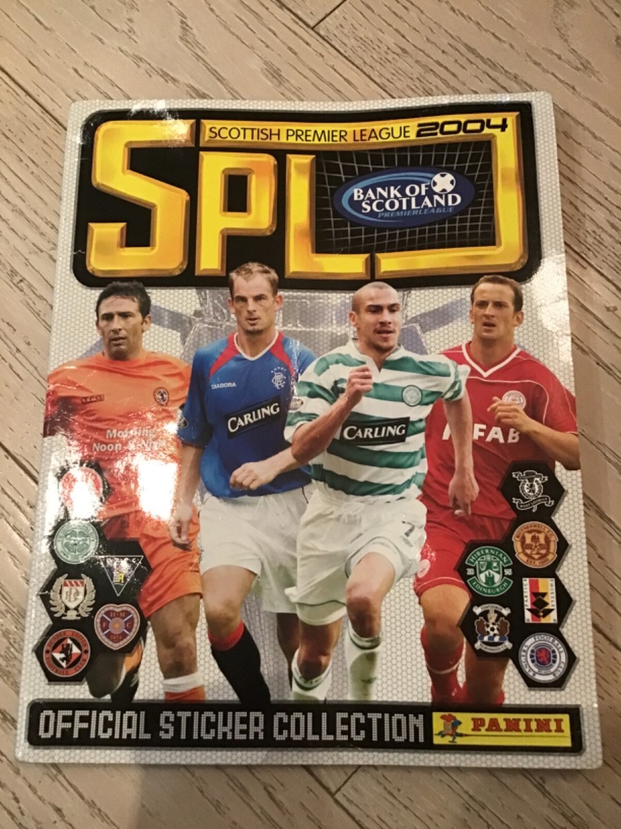 Panini Scottish Premier League 2004 SPL 04 Complete Full | eBay UK