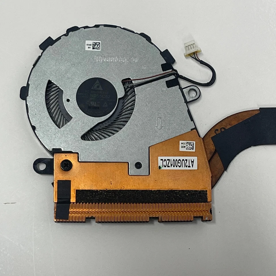 Genuine Dell Latitude 7410 14" Series CPU Cooling Fan with Heatsink 0R37F7 - Image 4 of 4