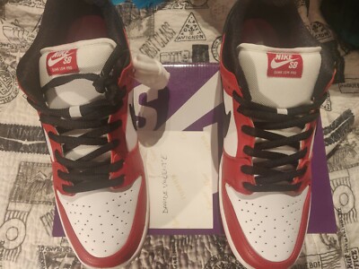Nike SB Dunk Low Pro Chicago Bulls     Größe 14 US - 48,5 EU - 13 UK Jordan