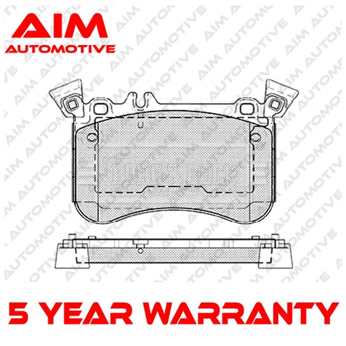 Brake Pads Set Front Aim Fits Mercedes AClass CLA GLA 2.0 74201220 eBay