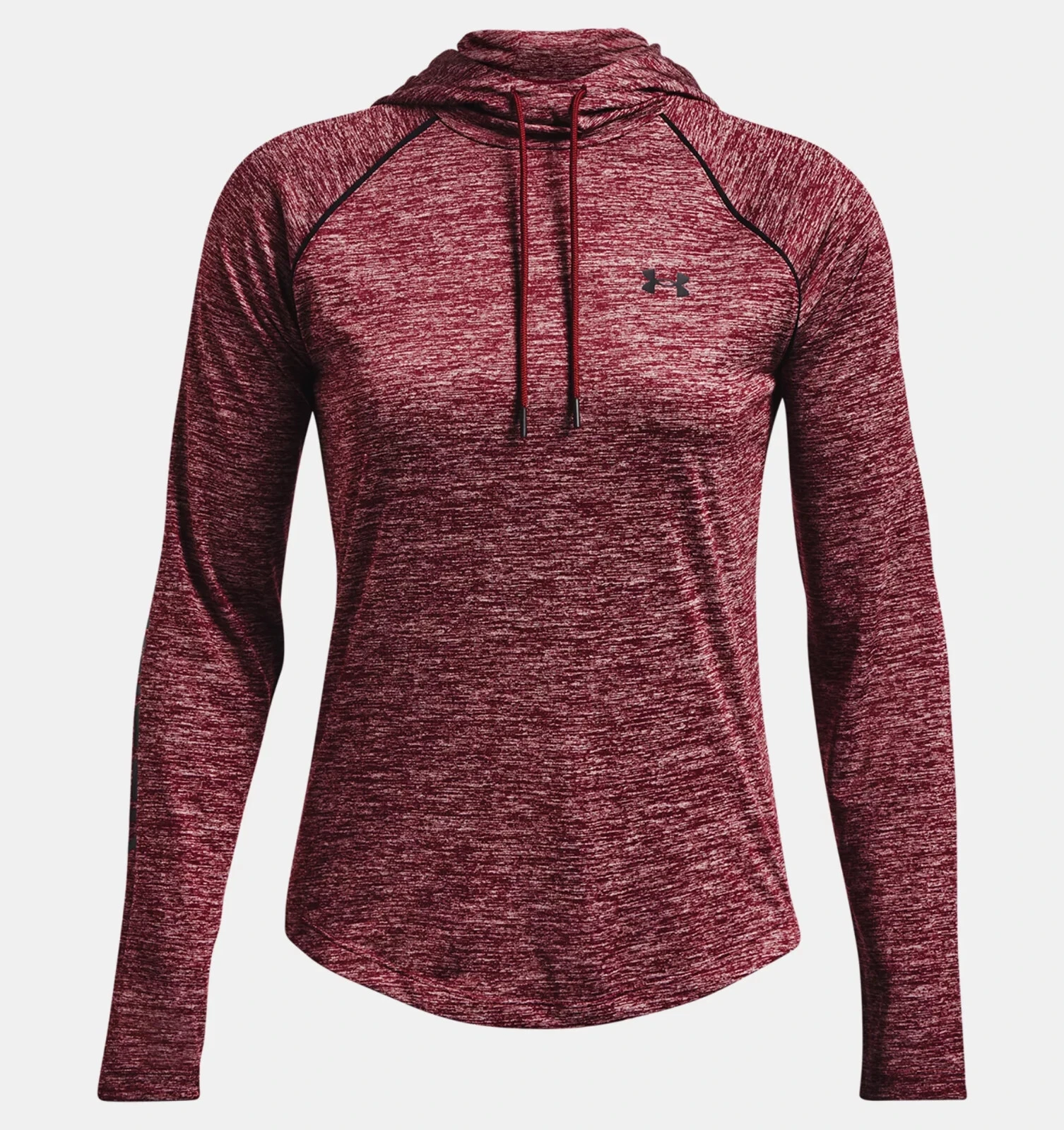 NEW Women's Under Armour Burgundy Velocity Workmark Hoodie Size Small MSRP $40