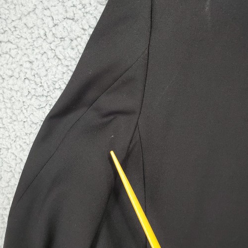 Caravelli Men's Blazer 42S Black SUPERIOR 150's EIFFEL Three Button Jacket - Picture 10 of 13