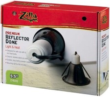 Reptile, Zilla Premium Reflector Dome - Light  Heat 5.5" 