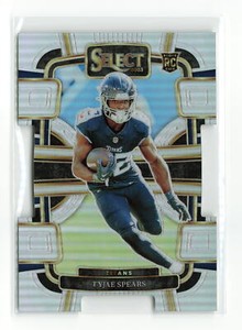 TYJAE SPEARS #97 RC 2023 PANINI SELECT TITANS SILVER