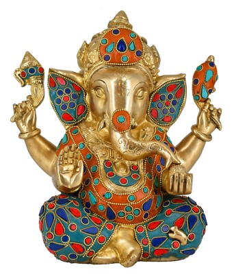 Whitewhale Lord Ganesh Idols God Ganesha Statue Blessing Sculpture Home Decor
