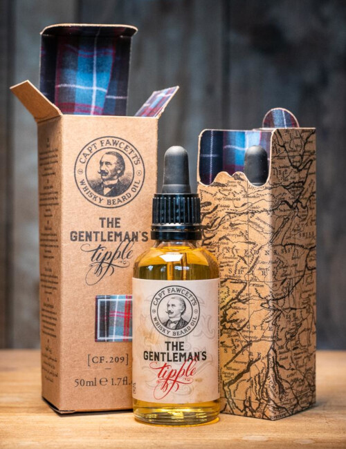 Captain Fawcett Fawcetts Whisky Beard Oil Mens Conditioning [CF.209] 50ml Bottle