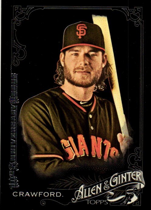 2015 Topps Allen & Ginter X #53 Brandon Crawford