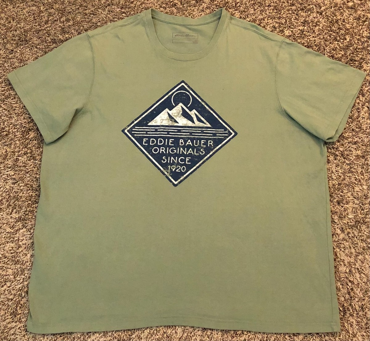 Eddie Bauer Official Mountain Graphic Originals Since 1920 Men