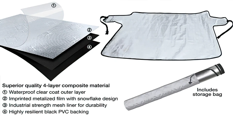 Custom Fit Snow Shield for 1979-1982 Plymouth Champ - Image 3 of 4