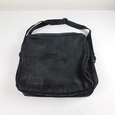 Black Soft Cassette Tape Carrying Case Bag Adjustable Strap MM Holds 10 Tapes