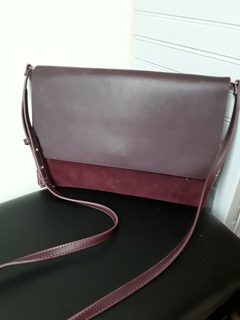 clarks purple bag