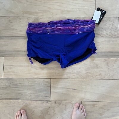 TYR Damen Della Boyshort Shorts – Für Schwimmen & Sport, Mit UPF 50+, Verstellbare Kordeln