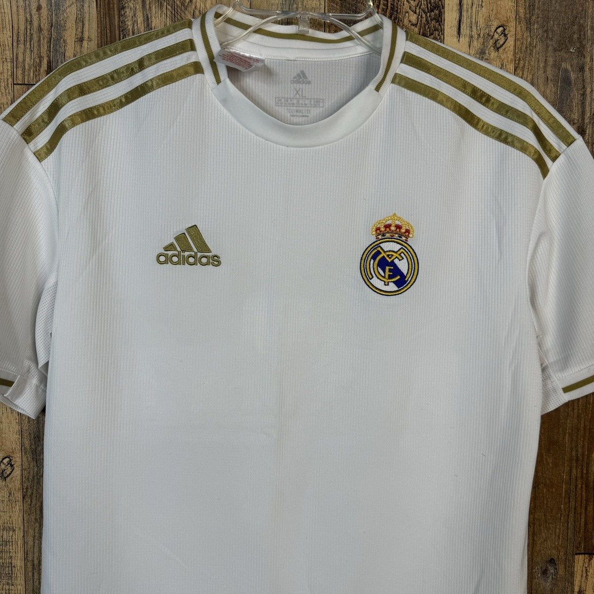 Real Madrid 2019-20 Home Soccer Jersey Adidas Men's Sz M
