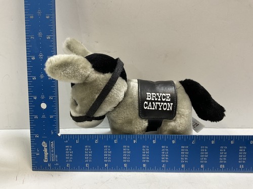 Bryce Canyon Donkey Plush Stuffed Animal 7”x4”x3” ASI 62960 OldGnu - Picture 13 of 13